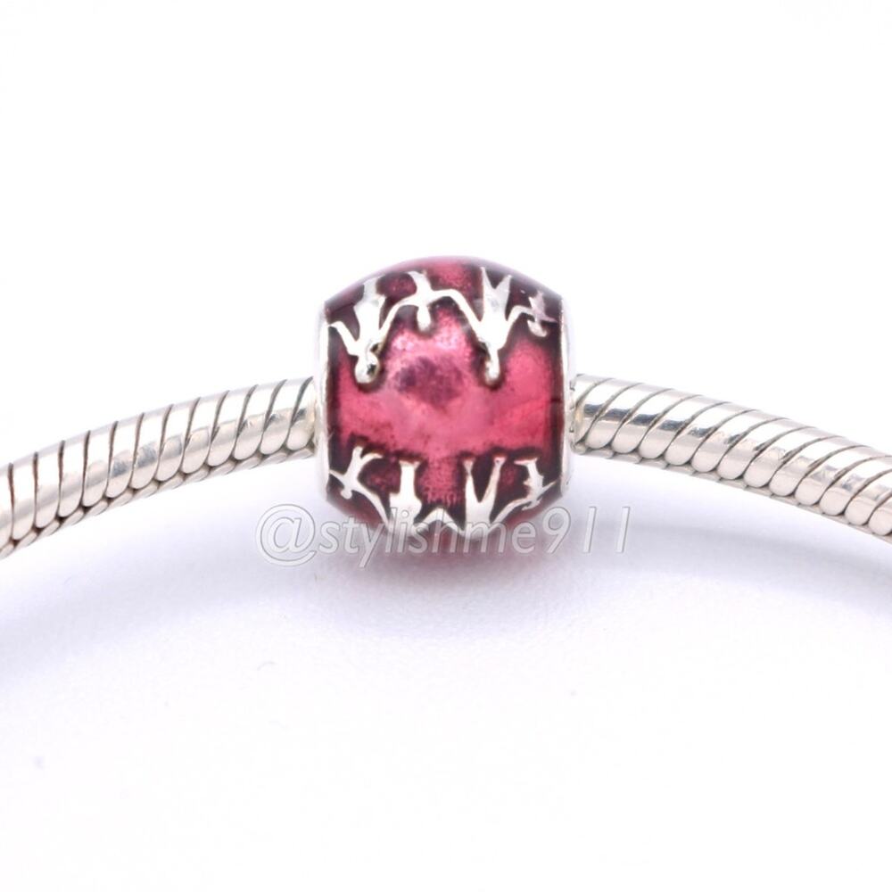 Authentic PANDORA Family Silhouettes Charm with Violet Enamel - 791399EN62 - Picture 4 of 10